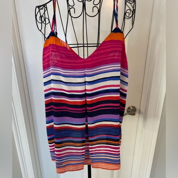 Cynthia Rowley Striped Tank Top in Mediumđź’• - Picture 5 of 5